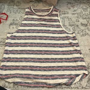 Madewell Flare Tank Sweater